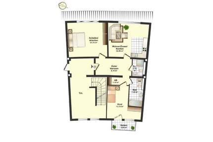 Einziehen und Wohlfühlen - 3-Zimmer-Wohnung mit Balkon - Tharandt