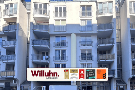 Citynah & komfortabel: Helle 2-Zimmer-Wohnung mit Balkon, Lift & Tiefgarage - Leipzig Neustadt-Neuschönefeld