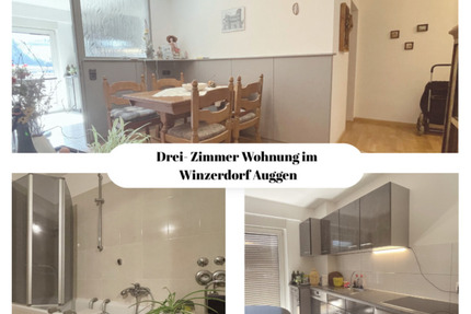 Komfortable Wohnung mit Balkon und Aufzug in Auggen