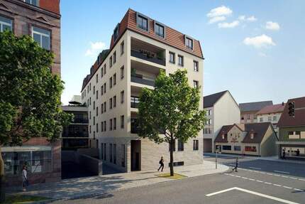 Ihr neues Zuhause: 3- Zimmerwohnung in Nürnberg-St. Leonhard mit Balkon & Tiefgarage