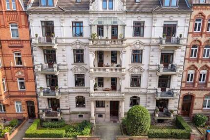 Wohnen über den Dächern Wiesbadens - Charmante Maisonette mit Sonnenterrasse