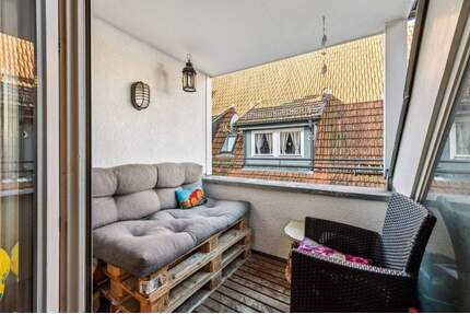 - reserviert - Großzügige 2,5-Zimmer-Wohnung mit zwei Balkonen in ruhiger Innenstadtlage - Kirchheim unter Teck