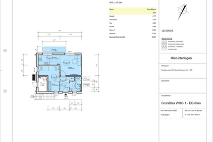 Wohnung zum Mieten in Heidesee 624,00 € 53 m²