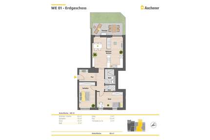 Wohnung zum Kaufen in Ehrenfeld 656.900,00 € 88 m²