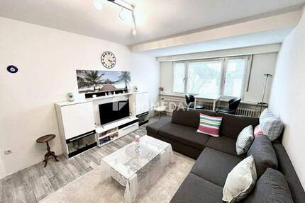 Voll möblierte Etagenwohnung mit Balkon, EBK und Garage in Bürrig - ideal für Airbnb - Leverkusen