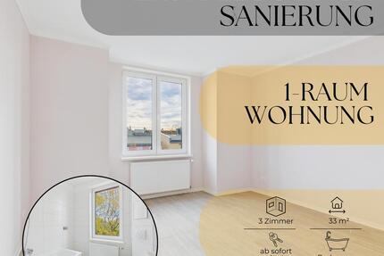 Erstbezug nach Sanierung, 1-Raum Wohnung im Herzen von Schönebeck! - Schönebeck (Elbe)