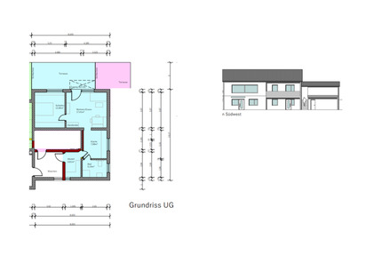 2 Zimmerwohnung mit großer Südterrasse und Garten - Wenzenbach