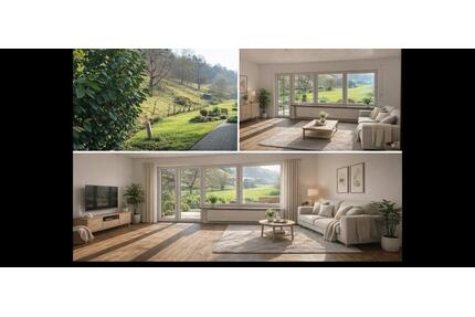 3 Zimmerwohnung mit Garten, Loggia, Stellplatz und Garage - Fritzlar