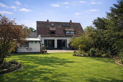 Doppelhaushälfte Haus mit Neubau & Traumgarten am Alten Kanal - Nürnberg Falkenheim