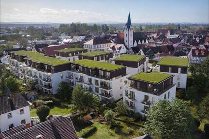 Genehmigtes Projekt für 74 Wohnungen im Stadtkern Babenhausen