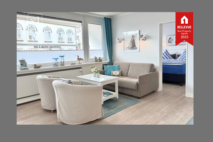 Direkt am Strand: 2 Zimmer Luxuswohnung mit Meerblick, Stellplatz - Sylt Rantum