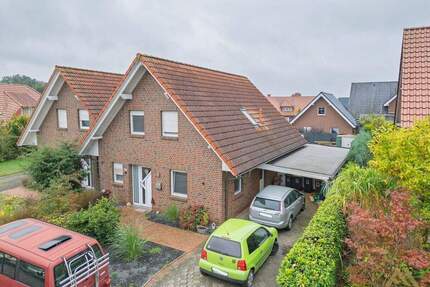 Gepflegte Doppelhaushälfte mit Carport und Geräteraum in Fürstenau! - Fürstenau / Schwagstorf