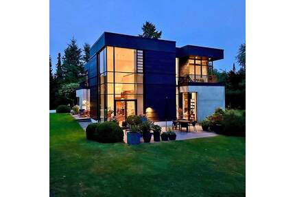Architekturtraum mit Blick auf den eigenen Wald. Weitere Bebauung möglich. - Buchholz in der Nordheide