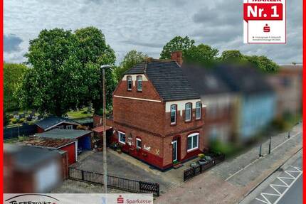 Charmantes Doppelhaus - 119.000,00&nbsp;EUR Kaufpreis, ca.&nbsp; 150,00&nbsp;m&sup2;&nbsp;Wohnfl&auml;che in Emden (PLZ: 26725) Borssum/Hilmarsum