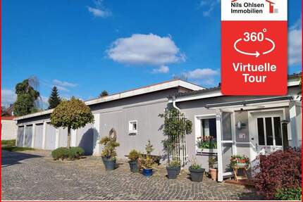 Gepflegter 3 Zimmer Bungalow mit 6 Garagen im Stadtzentrum - Itzehoe