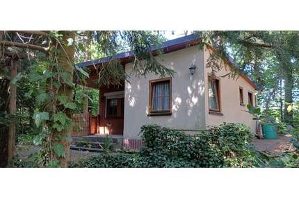 Idyllisch gelegenes Freizeit- Wochenend- Waldgrundstück mit Bungalow in ruhiger Randlage von Zeulenroda-Triebes zu verkaufen