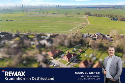 5 Zimmer Einfamilienhaus mit großem Garten in Küstennähe - Krummhörn Uttum