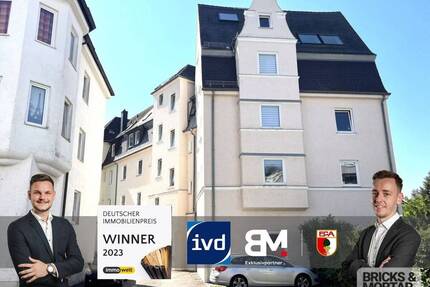 Vermietete 2-Zimmer-Wohnung mit ca. 64 m² in Augsburg-Göggingen