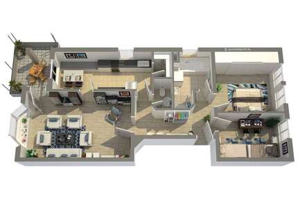 Wohnung zum Kaufen in Aichach 334.000,00 € 88.7 m²