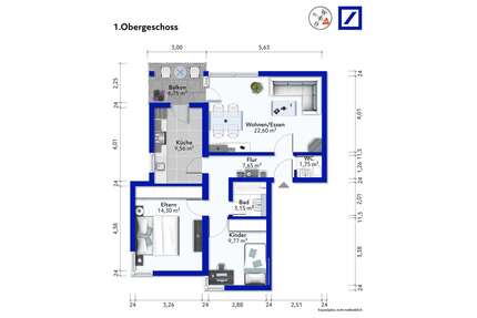 Wohnung zum Kaufen in Remseck 238.000,00 € 70 m²