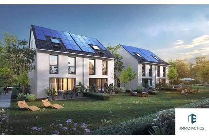 KfW 40 Doppelhaushälfte in Wallertheim mit niedrigen Nebenkosten - sorgenfrei einen Neubau mieten