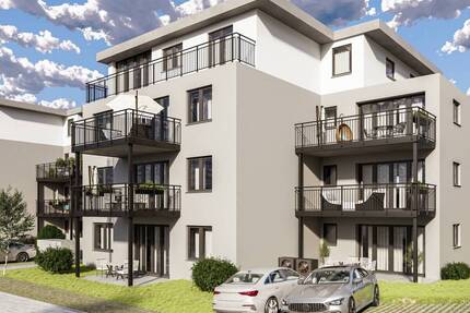 B3 Mitte16 - Leben in Gernsbachs Herz, Terrassenwohnung Neubau KFW-QNG 40 - Provisionsfrei