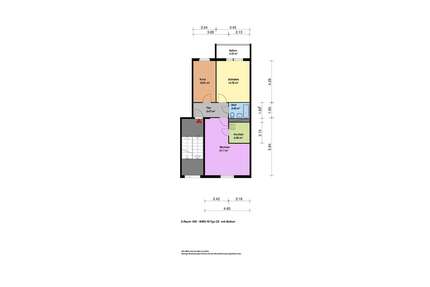 Wohnung zum Mieten in Neubrandenburg 332,00 € 62.16 m²