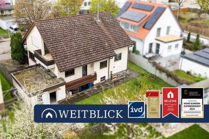 WEITBLICK: Freistehendes Einfamilienhaus in Ossweil! - Ludwigsburg Oßweil