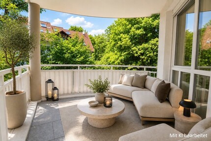 Wunderschöne 2 Zi Wohnung mit Kamin und TG PLatz - hier können Sie entspannen - Oberursel