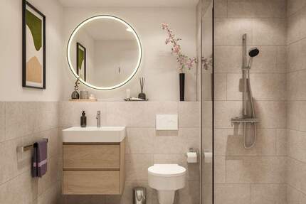 Werden Sie Teil von Landsbergs neuem Vorzeigequartier! Perfekt geschnittene 3-Zimmer-Wohnung am Lech - Landsberg am Lech