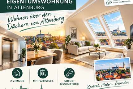 Wohnung zum Kaufen in Altenburg 64.900,00 € 60.3 m²