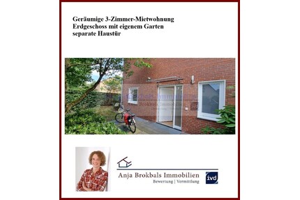 Jung, modern, stadtnah, Erdgeschoss mit Garten - Gütersloh