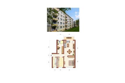 Gemütliche 3 Raum Wohnung - 677,00&nbsp;EUR Kaltmiete, ca.&nbsp; 60,00&nbsp;m&sup2; in Suhl (PLZ: 98527)