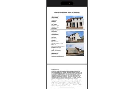 Wohn und Geschäftshaus im Zentrum von Luckenwalde