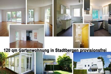 Provisionsfrei* Provisionsfrei v. Eigentümer: 4 Zi. Gartenwohnung 120 qm in Augsburg-Stadtbergen, Parkett, Wintergarten, ruhig, grün