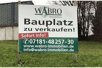 Grundstück zu verkaufen in Schorndorf 109.000,00 € 445 m²