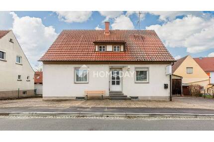 Freistehendes Einfamilienhaus mit Scheune, Lagerfläche & viel Platz zur Entfaltung - Schwarzach am Main Stadtschwarzach