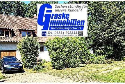 Großzügiges interessantes Einfamilien-Doppelhaushälfte mit separater Einliegerwohnung und landschaftlich wunderbaren Grundstück auf der Insel Rügen zu - Gustow Nesebanz