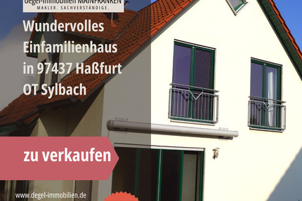 Mehr als ein Zuhause: Lichtdurchflutetes Wohnhaus mit Pool, Terrassen & Doppelgarage - Haßfurt Sylbach