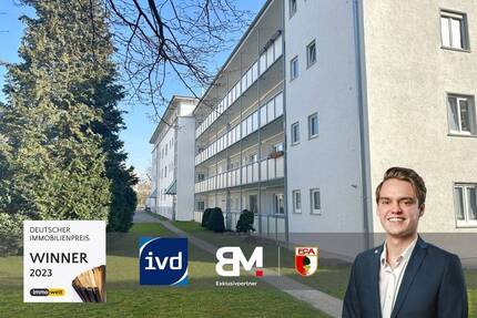 2-Zimmer-Wohnung in Augsburg-Hochfeld mit Entwicklungspotenzial - ideale Lage nahe Universität