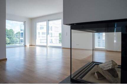 Exclusive Panoramawohnung mit Rheinblick, Wellness im Haus - Ludwigshafen Süd