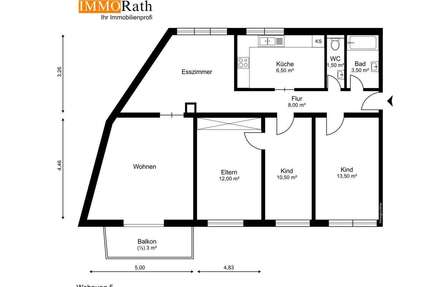 Wohnung zum Kaufen in Hausen im Wiesental 160.000,00 € 89 m²