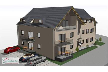 LOSHEIM AM SEE: NEUBAUWOHNUNG 2 SCHLAFZIMMER ERDGESCHOSS