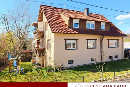 WOHNTRAUM IN HERRLICHER RANDLAGE: 4-Zimmer-Wohnung Frommern - Balingen