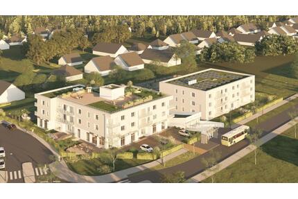 Helle 2 Zimmer Neubau Wohnung mit Balkon und EBK - Nauen