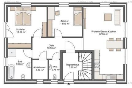 Erstbezug in idyllischer Lage - 12,00&nbsp;EUR Kaltmiete, ca.&nbsp; 90,00&nbsp;m&sup2; in Fargau-Pratjau (PLZ: 24256)