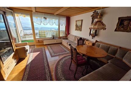 Wohlfühloase: 1 Zi. App. + 2. Zi., Hallenbad, Sauna & Fernsicht - Scheidegg