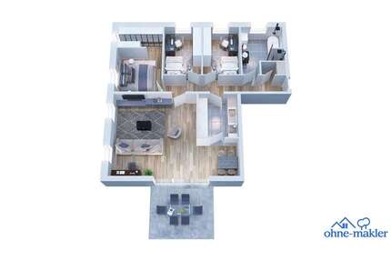 Wohnung zum Kaufen in Gunzenhausen 429.000,00 € 91.44 m²