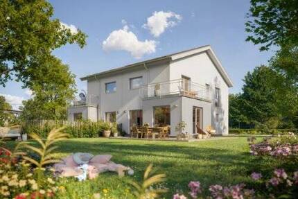 LivingHaus Doppelhaushälfte - Individuelles Wohnen trifft moderne Technik in Büchenbronn