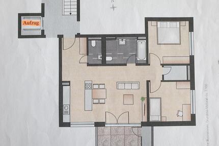 Lichtdurchflutete 3,5-Zimmer-Wohnung,Südbalkon,Friedrichshafen